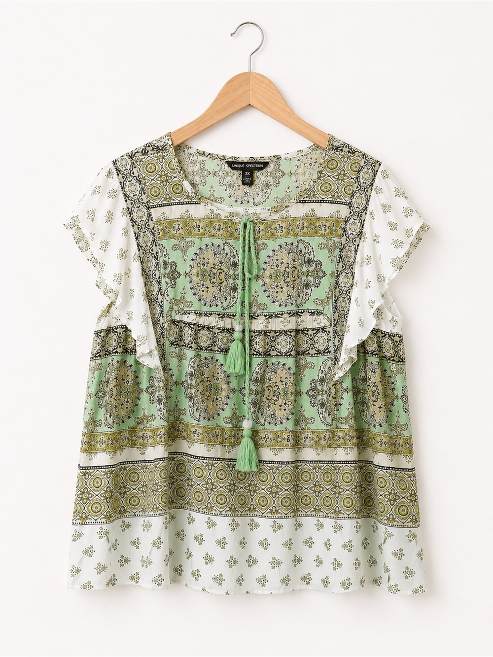 Unique Spectrum Plus Size Top 3X